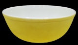 Vintage Primary 1940s Yellow Pyrex Mixing Bowl