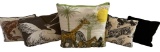 Assorted Decorative Pillows with Animal Themes
