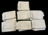 (7) Polyester Tablecloths - 60” x 80”