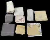 Large Assortment of Linen Napkins