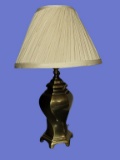 Brass Table Lamp - 16” To Top of Shade