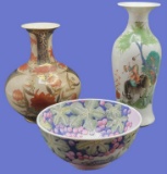 (3) Asian Decorative Items: 9