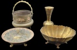 (4) Decorative Brass Items