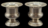 (2) Sterling Toothpick Holders