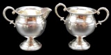 Sterling Weighted Creamer and Sugar