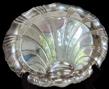 18.5” Footed Silver-Plate Tray “Neptune” by