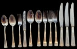 Set of “ERC18” Silverplate by Ercuis: