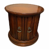Round End Table---24