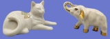 Lenox China Jewels Cat Figurine and Ceramic