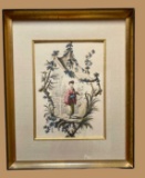 European Chinoiserie Style Prints--Romantic Views