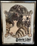Framed and Signed Lee Burr Lithograph-21” x 27.25”