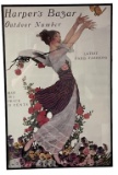 Framed Harper’s Bazaar May 1915 Cover