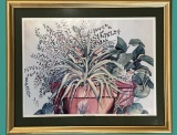 Framed, Matted, and Signed “King of the Jungle”