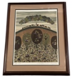 Signed Artist Proof Lithograph by Patricia Barton-