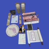 Assorted Jewish Decorative Items and Accessories