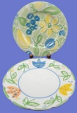 (2) Decorative Plates:  11 1/4