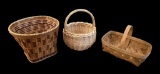 Assorted Straw Baskets