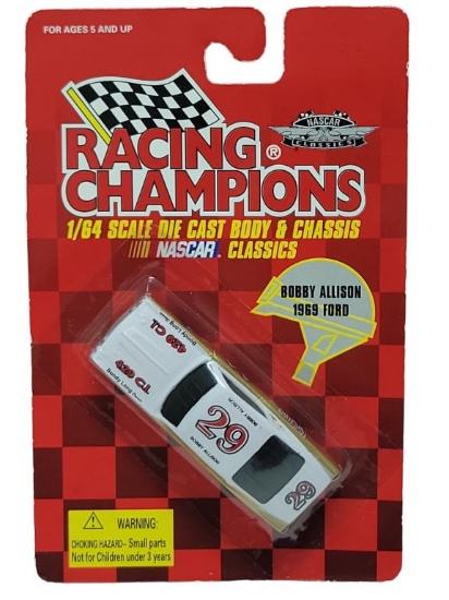Racing Champions 64 Scale Die Cast Car- Driver-