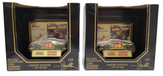 Racing Champions (2) 64 Scale Die Cast Car-
