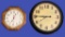 (2) Wall Clocks
