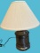 Metal Table Lamp-21” To Top of Finial
