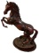 Vintage Resin Horse Statue 22” High