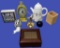 Assorted Decorative Accessories, Including Lamp