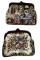 (2) Vintage Tapestry Clutches