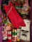 Assorted Gift Bags, Tissue Paper, Ribbon, Wine