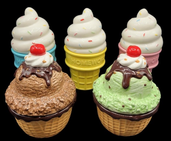 (5) Homeworx Ice Cream Candles