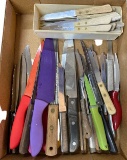 Assorted Kitchen Knives & Steak Knives