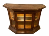 Lighted Credenza with Glass Door--41