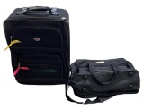 American Tourister Carry On Suitcase and Duffelbag
