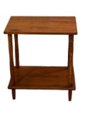 Two-Tier Rectangular Table—18” x 12 1/2”, 20” High