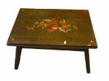 Hand Painted Wooden Step Stool