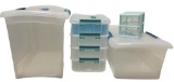 Assorted Plastic Storage Containers