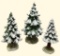 Department 56-“Snowy Scotch Pines Set/3”-Village