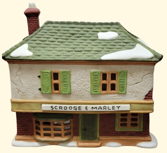 Department 56-"Scrooge and Marley"-Dickens