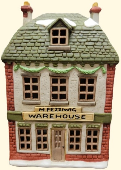 Department 56-“Fezzwig’s Warehouse”-Dickens’