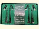 Department 56-“Old World Street Lamps