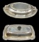 Sheridan Silverplate Butter Dish and Covered