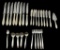 Assorted Stainless Steel Flatware—Some Engraved