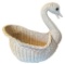 Wicker Swan Basket