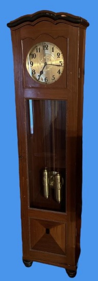 Antique German Embee Grandfather Clock—18.5” x