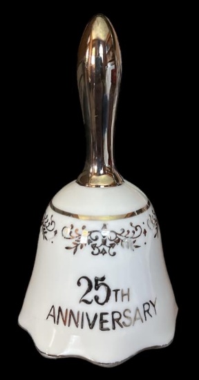 Hand Crafted Japanese 25th Anniversary Porcelain