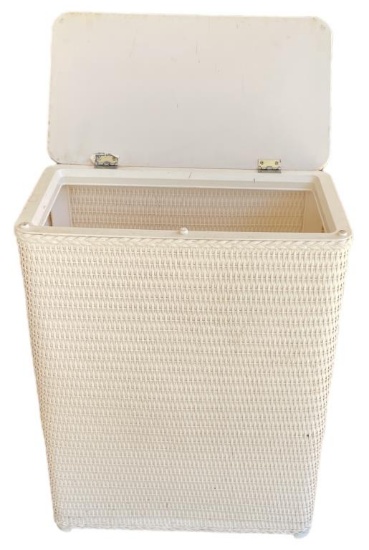 Vintage Hamper — 19 1/2” X 10 1/2” X 26” High