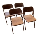 (4) Folding Chairs