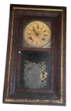 Antique Waterbury Wall Clock—15.25” x 25.75”
