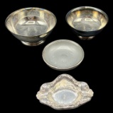 Assorted Silver Plate Bowls—Sheridan, W & S
