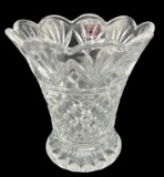 Vintage Telefora Lead Crystal Vase Made in